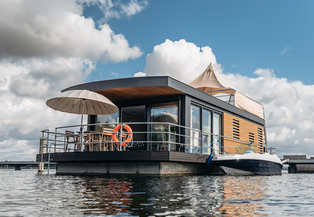 hausboot kaufen ostsee schwimmendeshaus