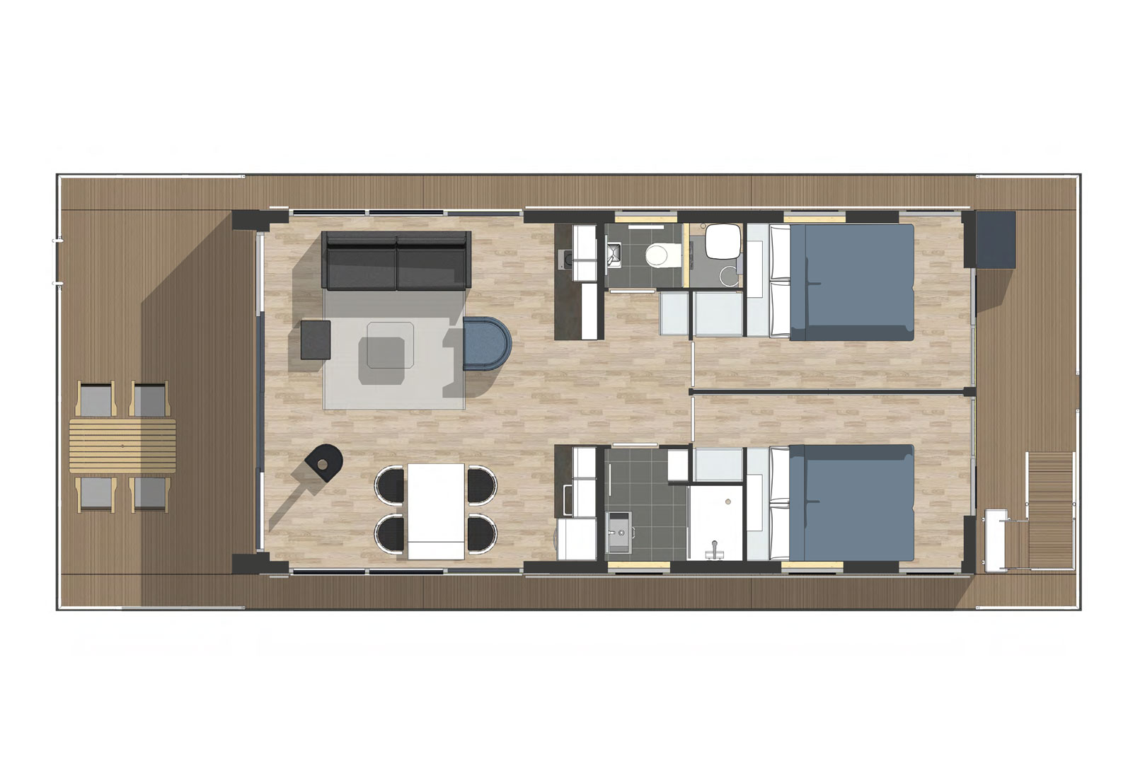floating house ostsee