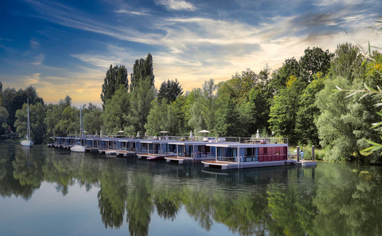 schwimmende haeuser ostsee mecklenburg vorpommern