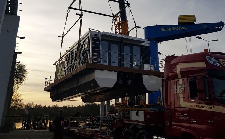 schwimmendeshaus lausitz baerwaldersee