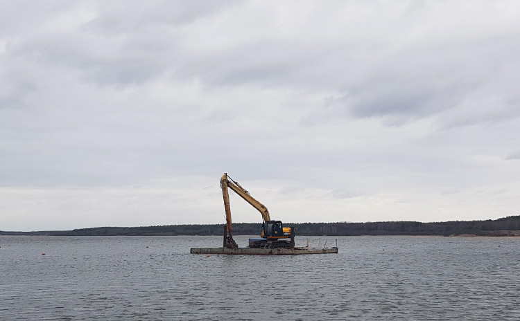 lausitzer seenland schwimmende häuser
