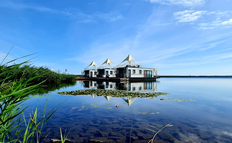 schwimmende haeuser spreewald